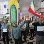 کارکنان شرکت زامیاد در حمایت از عملیات "وعده صادق" تجمع کردند