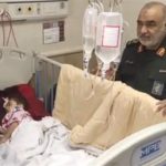 IRGC chief visits Iranian ambassador, injured Lebanese in hospital