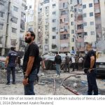 At least 8 killed, 59 wounded in Israeli airstrike on Beirut