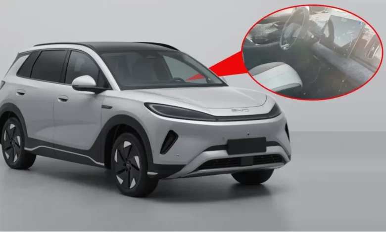 کابین BYD Sealion 05 برقی در تصاویر جاسوسی فاش شد