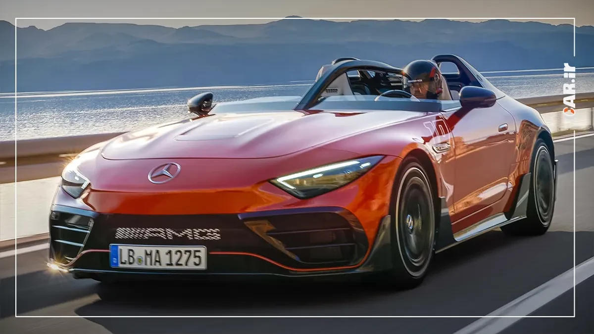 رونمایی مرسدس AMG از PureSpeed، تلفیق SL63 کروک و F1