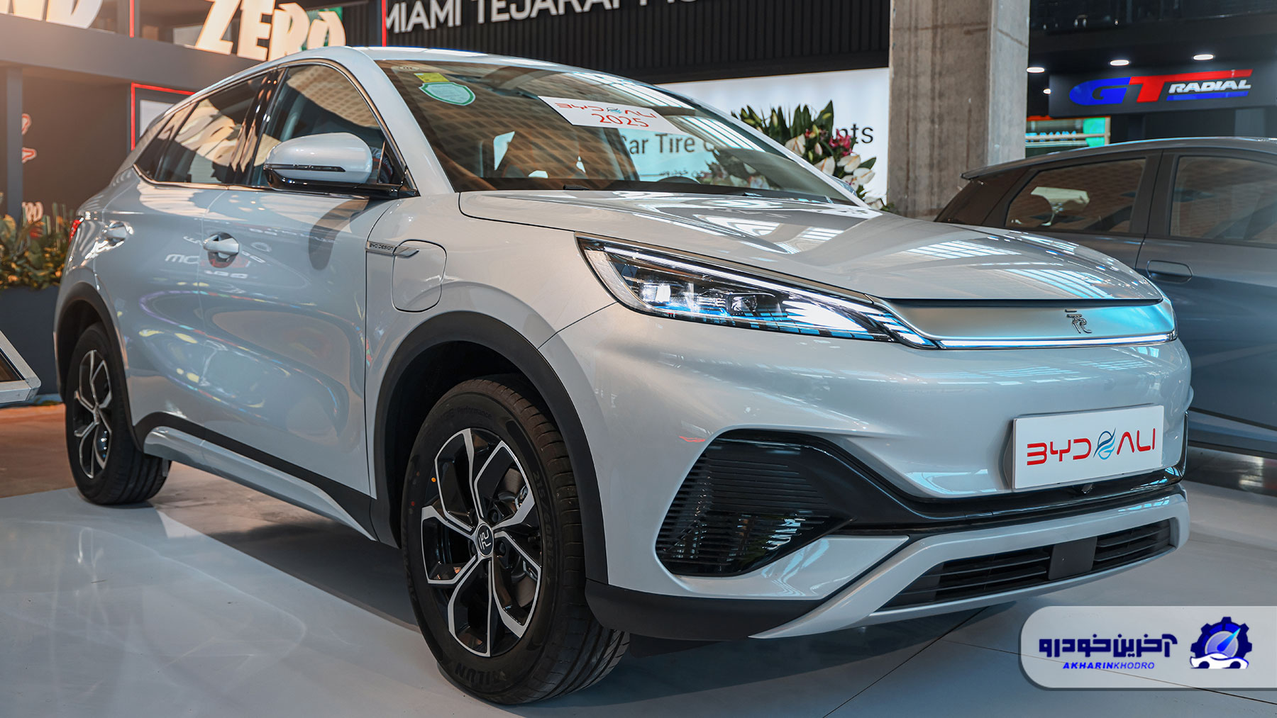 بی وای دی یوآن پلاس با BYD-ALI به نمایشگاه خودرو تهران آمد