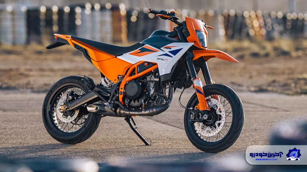 بررسی موتورسیکلت KTM 125 & 390 SMC R مدل۲۰۲۵ بررسی موتورسیکلت KTM 125 & 390 SMC R مدل۲۰۲۵