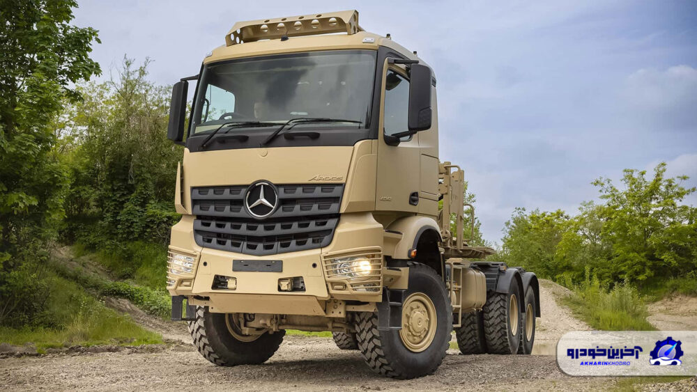 مرسدس بنز آروکس ۴۰۴۲ AS 6×6 معرفی شد؛ غولی برای جابجایی تانک های سنگین مرسدس بنز آروکس ۴۰۴۲ AS 6×6 معرفی شد؛ غولی برای جابجایی تانک های سنگین