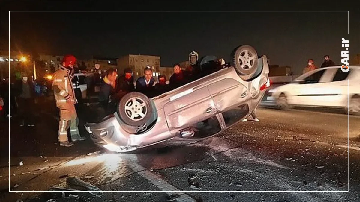 عدم توجه به جلو؛ عامل بیش از ۵۰ درصد تصادفات درون‌شهری نوروز ۱۴۰۴