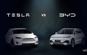 تسلا از BYD عقب ماند