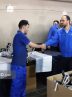 مدیرعامل ایساکو در انبارهای مرکزی این شرکت
