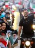 کاروان موتوری «همپای موشک‌ها» در یزد