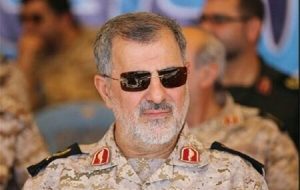 سردار پاکپور: تکرار تعدی به ایران، پاسخ‌هایی کوبنده‌تر درپی خواهد داشت