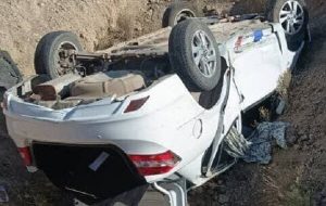 واژگونی مرگبار خودرو در جاده حرم به حرم؛ ۳ کشته و ۴ مصدوم واژگونی مرگبار خودرو در جاده حرم به حرم؛ ۳ کشته و ۴ مصدوم