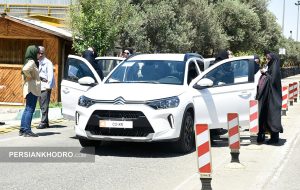 تصاویری از بانوان خبرنگار در تست سیتروئن C۳-XR تصاویری از بانوان خبرنگار در تست سیتروئن C۳-XR