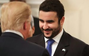 آکسیوس: ترامپ با وزیر دفاع عربستان دیدار کرد