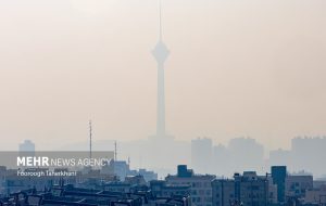 وضعیت هوای تهران قرمز شد وضعیت هوای تهران قرمز شد