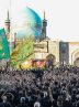 اجتماع عظیم عزاداران در حرم امام رضا(ع) همزمان با رحلت پیامبر اکرم (ص)