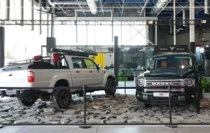 رونمایی از مزدا EZ-6 در غرفه گروه بهمن در نمایشگاه خودرو مشهد ۱۴۰۴ رونمایی از مزدا EZ-6 در غرفه گروه بهمن در نمایشگاه خودرو مشهد ۱۴۰۴