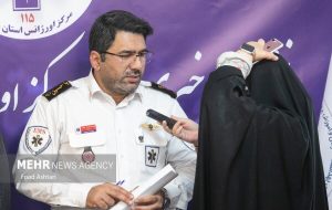 ثبت 23 هزار و 695 ماموریت اورژانس تهران طی یک هفته