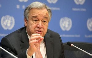 گوترش: اشغال غزه یک اقدام خطرناک از سوی اسرائیل است