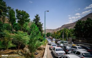 جاده چالوس از مرزنآباد به سمت تهران و کرج مسدود شد جاده چالوس از مرزنآباد به سمت تهران و کرج مسدود شد