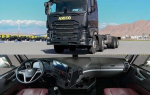 آمیکو M3840C، ظرفیت حمل بار بالا با دو محور فرمانپذیر آمیکو M3840C، ظرفیت حمل بار بالا با دو محور فرمانپذیر