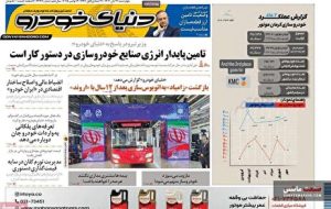صفحه نخست روزنامه های اقتصادی 21 آبان 1404