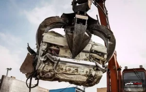 استخراج ۲۰۰‌هزار ‌تن فولاد از اسقاط خودرو‌‌‌‌‌