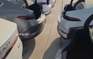 ورود نخستین محموله خودرو های BYD شرکت نبکا به گمرک تهران